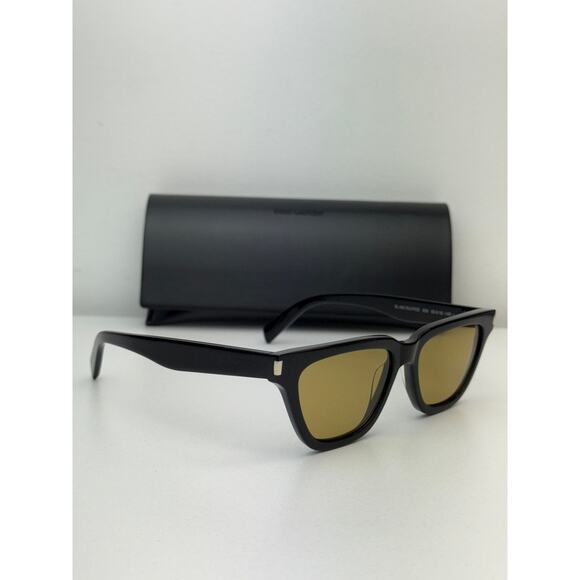 NEW Saint Laurent SL462 Sulpice Sunglasses in Black Yellow main image 6